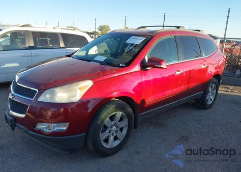 2010 Chevrolet Traverse Lt z USA, uszkodzony, nr VIN 1GNLVFED0AJ256087